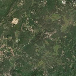 Vue aérienne des environs de U Moru