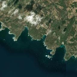 Vue aérienne des environs de Le Damier