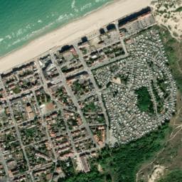 Vue de Aire de Camping-Cars de Bray-Dunes