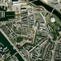 Vue de Dunkerque - Rue des chantiers de France