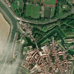 Vue de Stationnement des camping-cars Gravelines