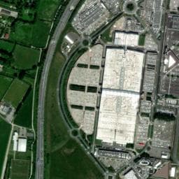 Vue de Parking nuit — Coquelles