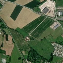 Vue de Camping du stade