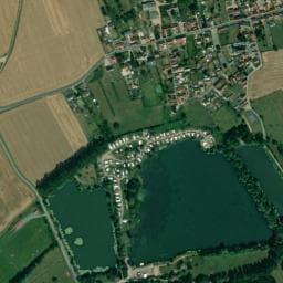 Vue de Camping du Lac de Rebecques