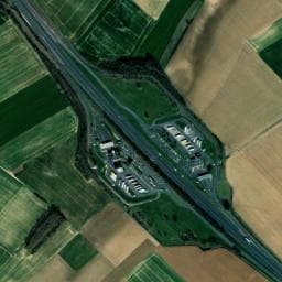 Vue de Aire de camping-car à Rely