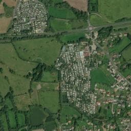 Vue de Camping Caravaning Les Cerisiers