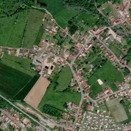 Vue de Camping Municipal de la Canche