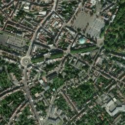 Vue de Aire de Camping-car Place du Barlet - Douai