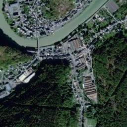 Vue de Aire de camping-car à Bogny-sur-Meuse