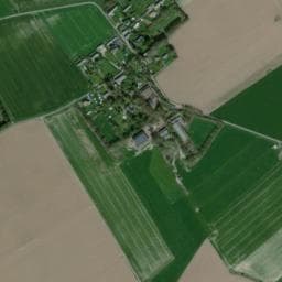 Vue de Aire naturelle de camping - Le Passant