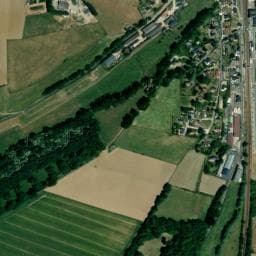 Vue de Aire de stationnement d'Auffay - Val-de-Scie