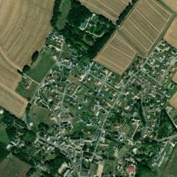 Vue de Aire de stationnement et de service d'Étoutteville
