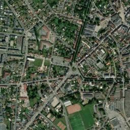 Vue de Aire de camping-car de Noyon
