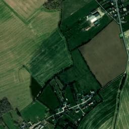 Vue de Aire naturelle de camping les mésanges