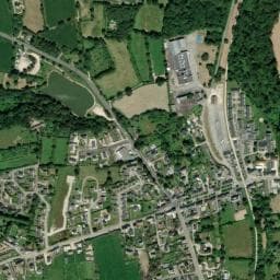 Vue de Aire de camping-car à Bricquebec-en-Cotentin