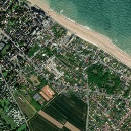 Vue de Aire Camping-car Lion-sur-Mer