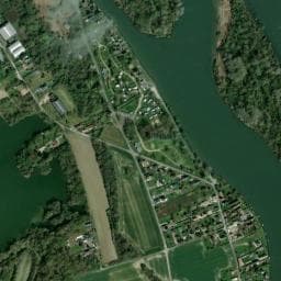 Vue de Camping Léry-Poses