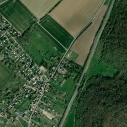 Vue de Camping du Château de Bouafles