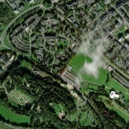 Vue de Aire de Camping Cars - Caen Memorial