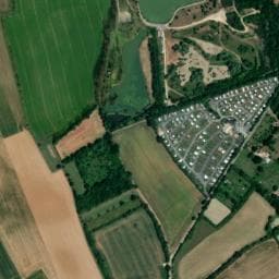 Vue de Camping Bois et Marais