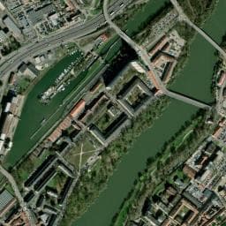Vue de Parking relais - P+R Rochambeau