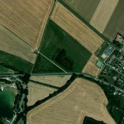 Vue de Aire pour camping-car - Base de loisirs du Colvert
