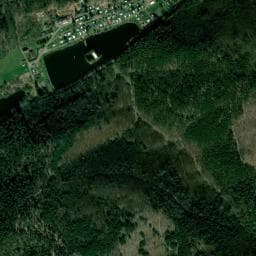Vue de Aire de service camping-cars du camping du Muhlenbach