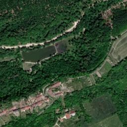 Vue de Aire de stationnement camping-cars