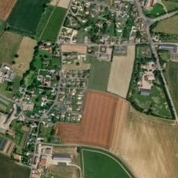 Vue de Aire de camping-car à Grainville-Langannerie