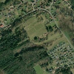 Vue de Aire naturelle de camping Hohenfels
