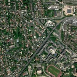 Vue de Aire d’accueil des gens du voyage de Lagny-sur-Marne