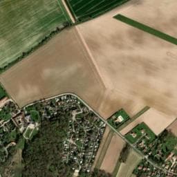 Vue de Hameau du saut du loup