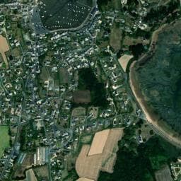 Vue de Camping municipal Le Ouern