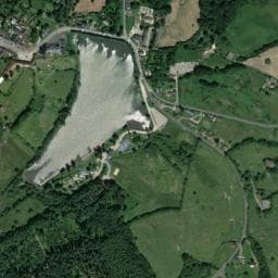 Vue de Aire de service du Camping des Saints Pères
