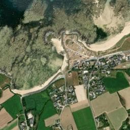 Vue de Camping municipal de Poulfoën