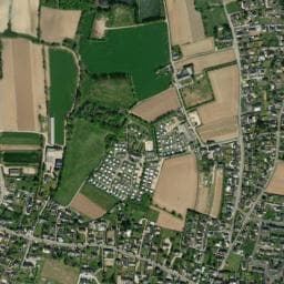 Vue de Camping à La Gouesnière