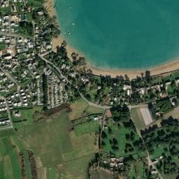 Vue de Aire de Camping-car des ilôts