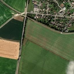Vue de Mailly-le-Camp Aire de stationnement