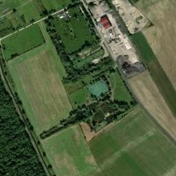 Vue de Aire de services et stationnement