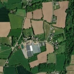 Vue de Camping à la ferme de Ker Rolland