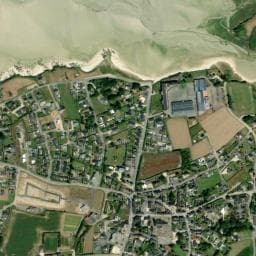 Vue de Aire de camping-car à Guissény