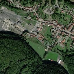 Vue de Camping de la Sarre