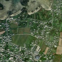 Vue de Aire de camping-car à Plouguerneau