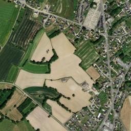 Vue de Aire de camping-car à Pléboulle