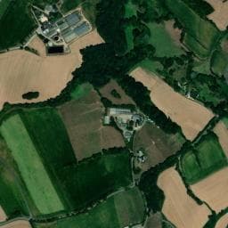 Vue de Aire Naturelle de Camping Ferme de Kerogel