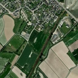 Vue de Aire de services de Saint Benoit Des Ondes