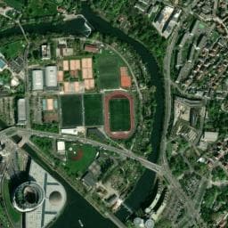 Vue de Parking Relais + Tram (Robertsau Boecklin)