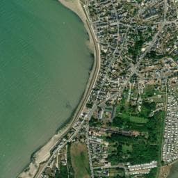 Vue de Aire de camping-car à Saint-Jacut-de-la-Mer