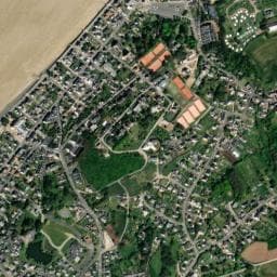 Vue de Aire de Campingcars Guémadeuc
