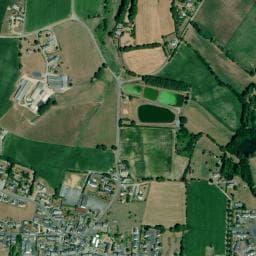 Vue de Aire de Services Saint-Martin de Landelles